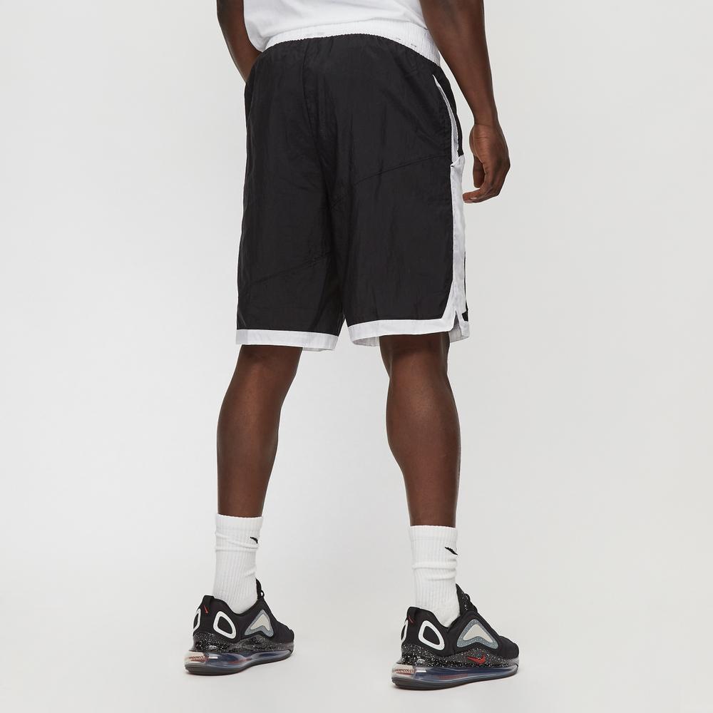 Nike Oversized Logo Drawstring Casual Shorts Men Bottoms Black AT3165-010