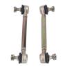 2 Pcs Tie Rod Ball Joint M10 10mm Thread Steel Alloy Sway Bar End Set for 50cc 70cc 90cc 110cc ATV Four Wheeler Quad