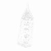 Retro Syle Ivory Lace Flower Bride Bridal Rhinestone Sexy Fingerless Gloves Wedding White