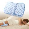 1PC pregnant woman leg pillow with strap fixed knee side sleeping anti-injury foot cushion pillow memory foam PP cotton clip leg pillow