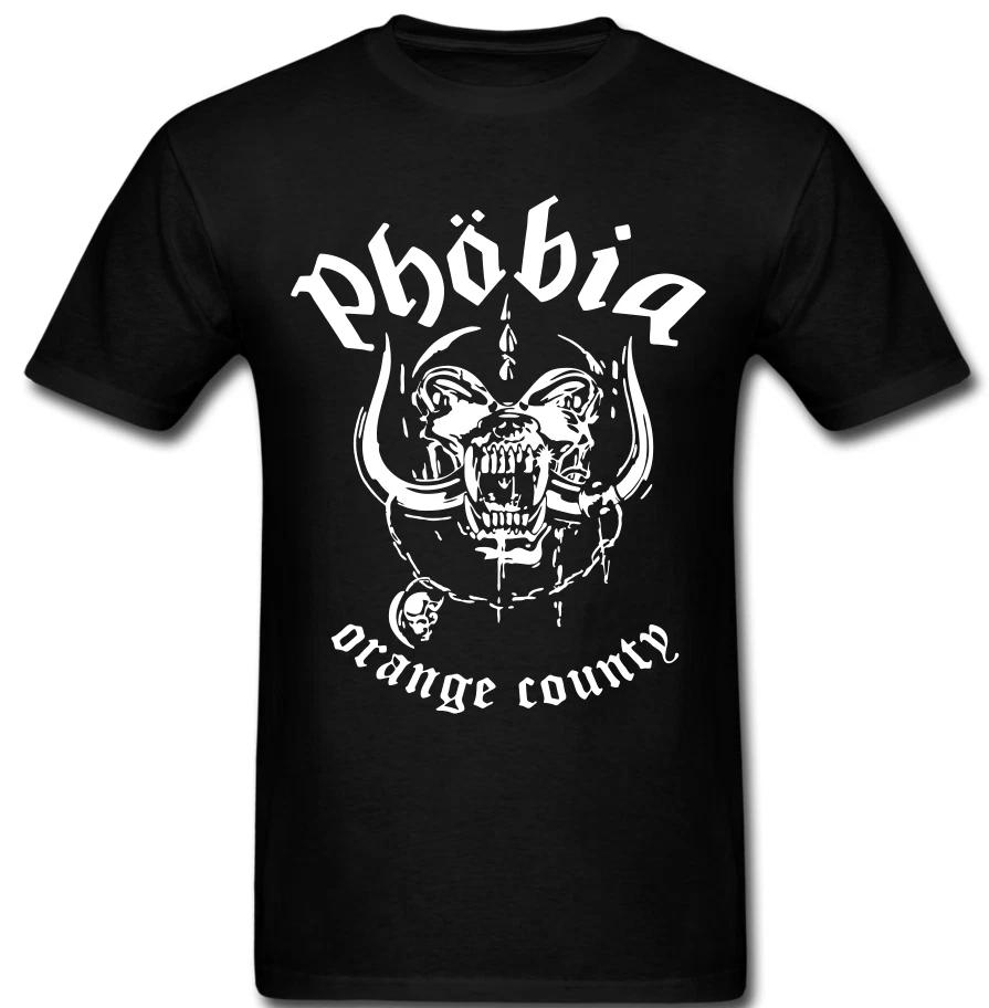 PHOBIA ORANGE COUNTY Футболка группа Хардкор анархо Панк Рок 4XL
