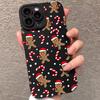 Etui na telefon z wzorem pierniczkowego ludzika i laski cukrowej Boże Narodzenie Dla iPhone 17 16 11 13 12 14 15 Pro Max XS X XR 7 8 Plus 16E Air Cover