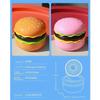 USB Portable Fan Powerful Hamburger Desk Fan Rechargeable 3 Speed Personal Hand Fan