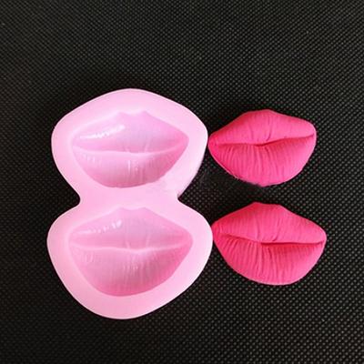 New 3D Silicone Sexy Lips Fondant Cake Decorating Chocolate Baking Mold Tools