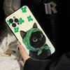 A Cute Comic Cat Phone Case For Iphone 17 Air 16 15 14 13 12 11 Pro Max 16 15 14 Plus TPU Soft Case