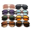 Fashion Oversized Square Sunglasses Vintage Women Punk Style Eyeglasses Outdoor Personalized Colorful Glasses UV400 Unisex