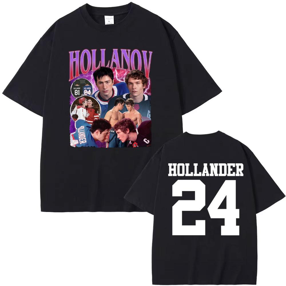 Shane Hollander Ilya Rozanov Heated Rivalry T Shirts Men Women Harajuku Style Summer T Shirt Cozy Short Sleeve Oversized TShirt