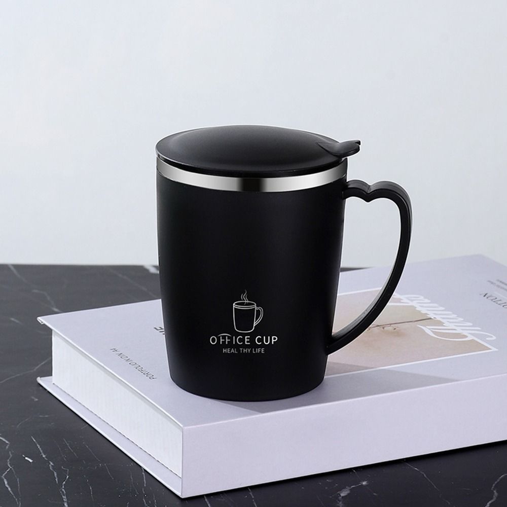 Double Wall Coffee Mug Stainless Steel Water Bottle Portable Traveling Cup
