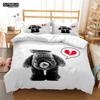 Cute Little Bear Printed Polyester Soft And Comfortable  Comforter Bedding Sets For Children  Complete Size Customizable