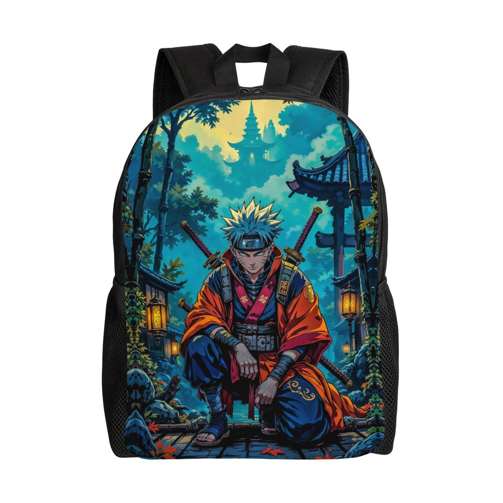 Customized N-Narutoes Uzumaki Backpacks Men Women Fashion Bookbag for School College Manga Bags