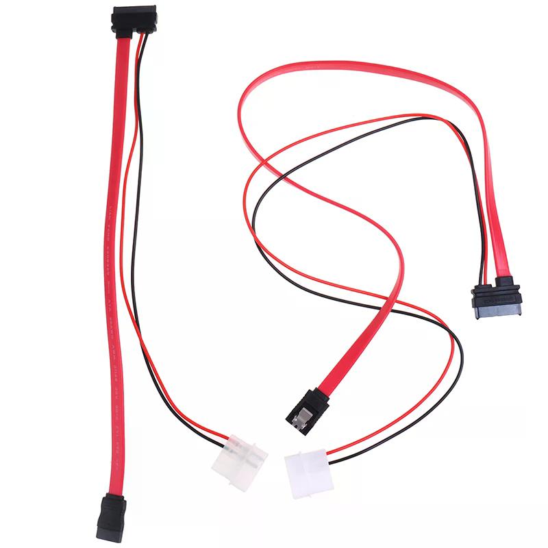 7 + 6-контактний кабель Slimline SATA для тонкого ноутбука, адаптерний кабель SATA DVD CD-RW