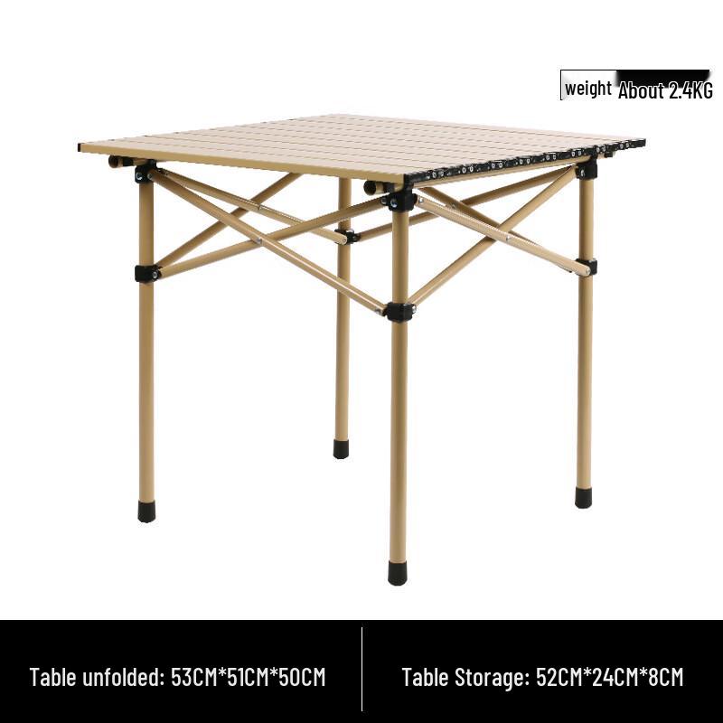 Di Qing Man Portable Camping Roll-Up Table