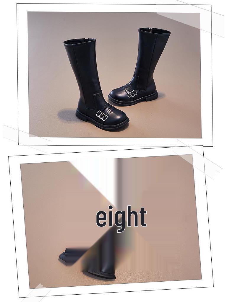 Dziecięce wysokie kozaki księżniczki: Modne długie buty dla dziewcząt