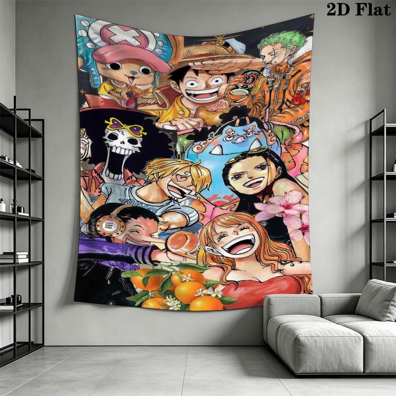 One Piece Wall Tapestry Aesthetic Wall Hanging Printed Fabric Blanket Decorative Tapestries For Bedroom Living Room Home Decor