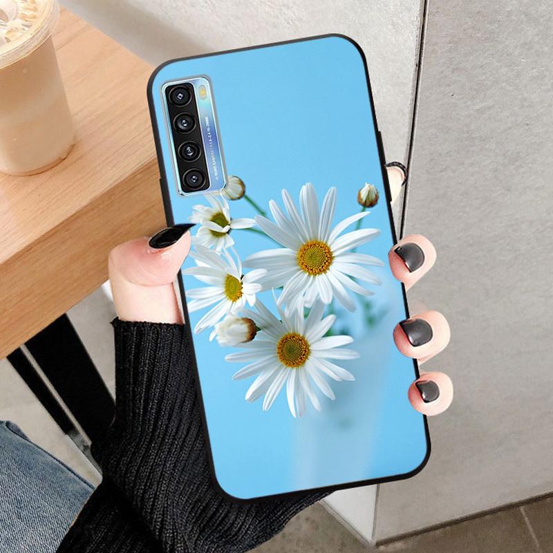 For TCL 20 5G / 20S / 20L Plus Case TPU Silicone Shockproof Lions Wolf Phone Covers for TCL 20L Plus Cases 20S Cool Fundas