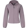 Sports Lifestyle Solid Color Brand Logo Hooded Long Sleeve Jacket Women Jackets Purple 2012D248-500