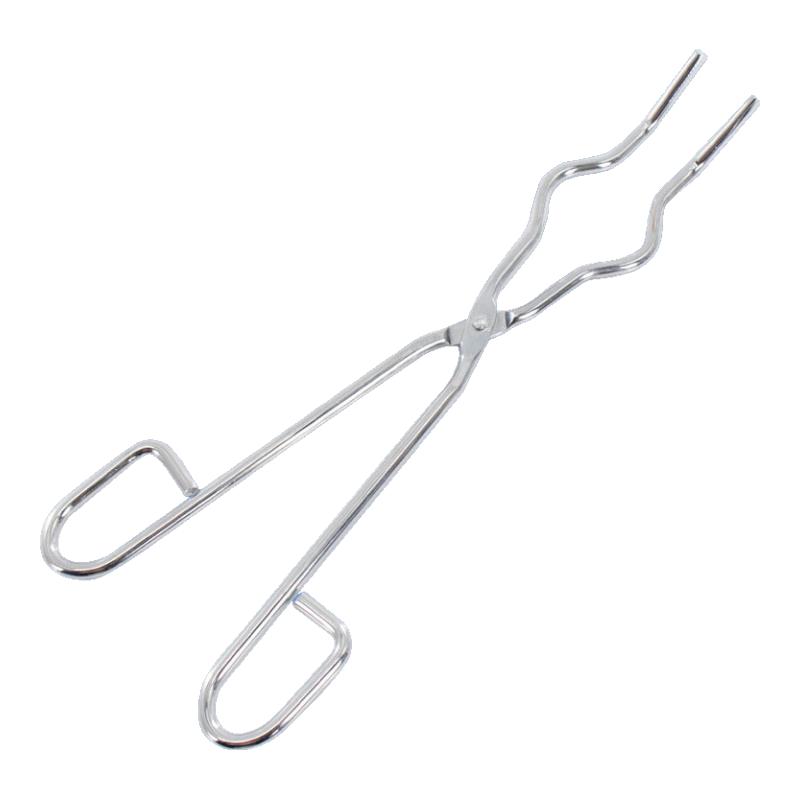 HSDIC Stainless Steel Lab Crucible Tongs 30cm