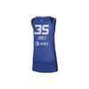 Nike Dámské tílko na basketbal s potiskem písmen Modré DC9593-480