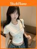 Tshirt For Women Oversize Summer Casual Pure Fabric With Embroidery For Fashion Enthusiasts
