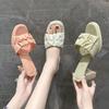 Fashion New Style Luxury Women's Fashion High-heeled Casual Women Fish Mouth Shoes Ladies Shoes Square Toe Women's Slipper Zapatos Mujer