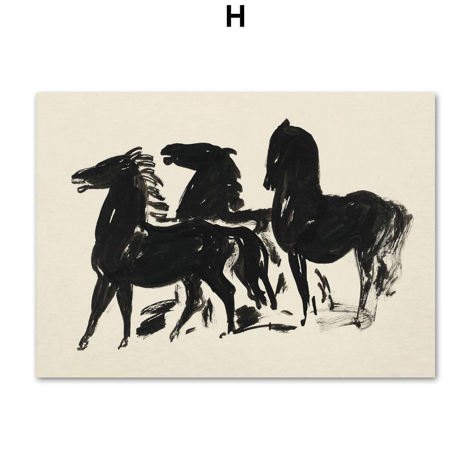 Abstract Matisse Body Nude Face Line Wall Art, Canvas Painting, Nordic Posters and Prints, Wall Pictures, Living Room Decor