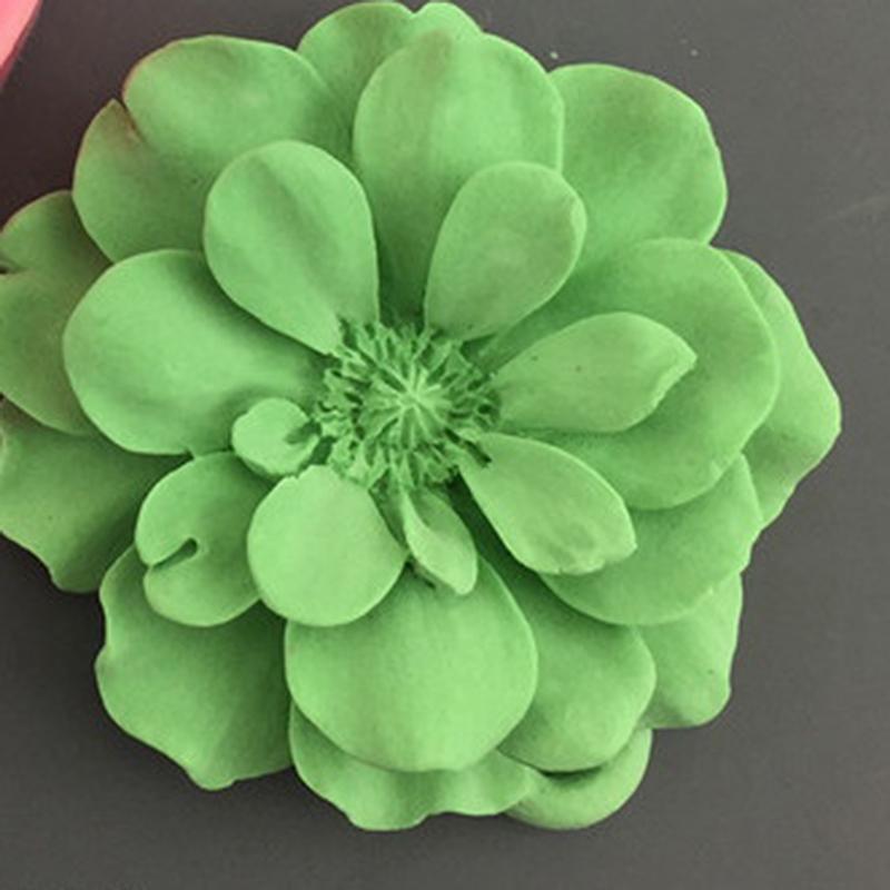 Lovely Flower Silicone Soap Mold Diy Fondant Cake For Soap Making Supplies 3D Handmade Cake Fondant Decorating Mould Tools