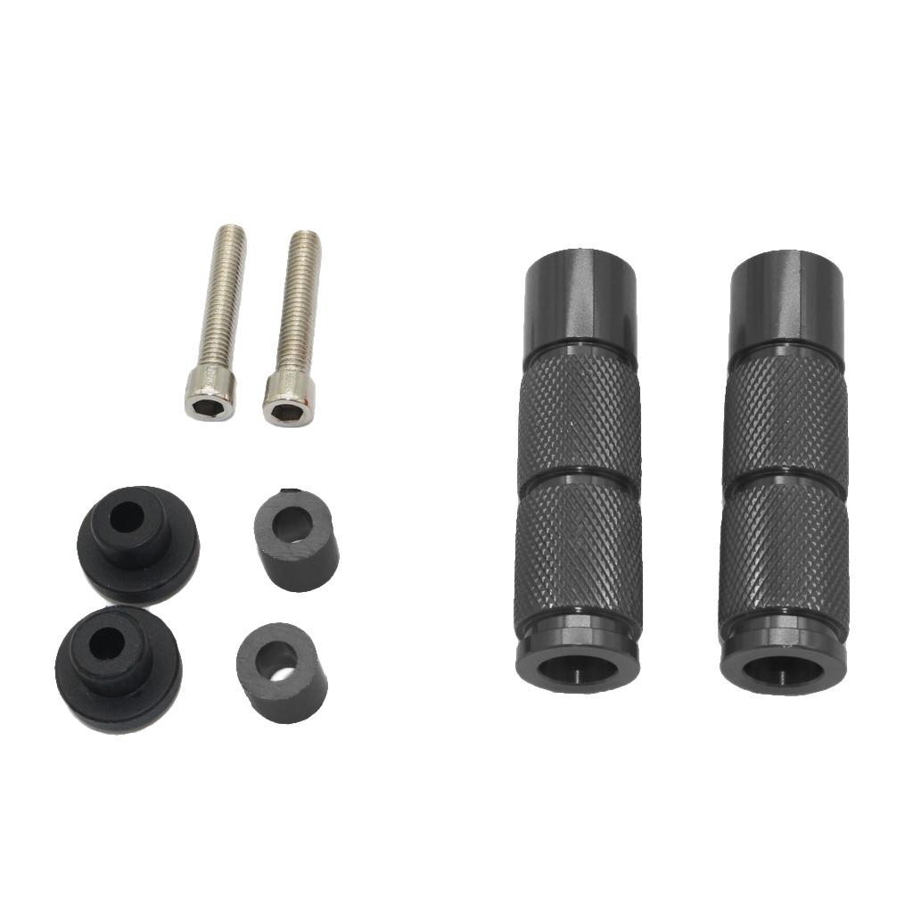 10mm Dia. Foot Pegs Footrests For Rearsets Motorcycle Dirt Bike
