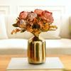 Behoma Metal Flower Vase for Home Decor Bedroom Living Room Office Wedding |