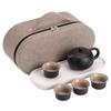 Kung Fu Tea Set Household Living Room Complete Set Of Travel Equipment Simple Office Tea Making Teapot Teacup Tea Tray