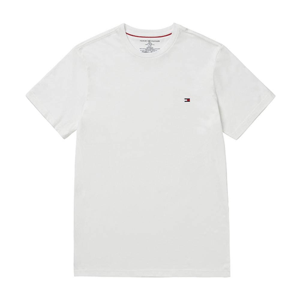 Tommy Hilfiger 09t3139 100 Flag Round Neck Public Short Sleeve Tee