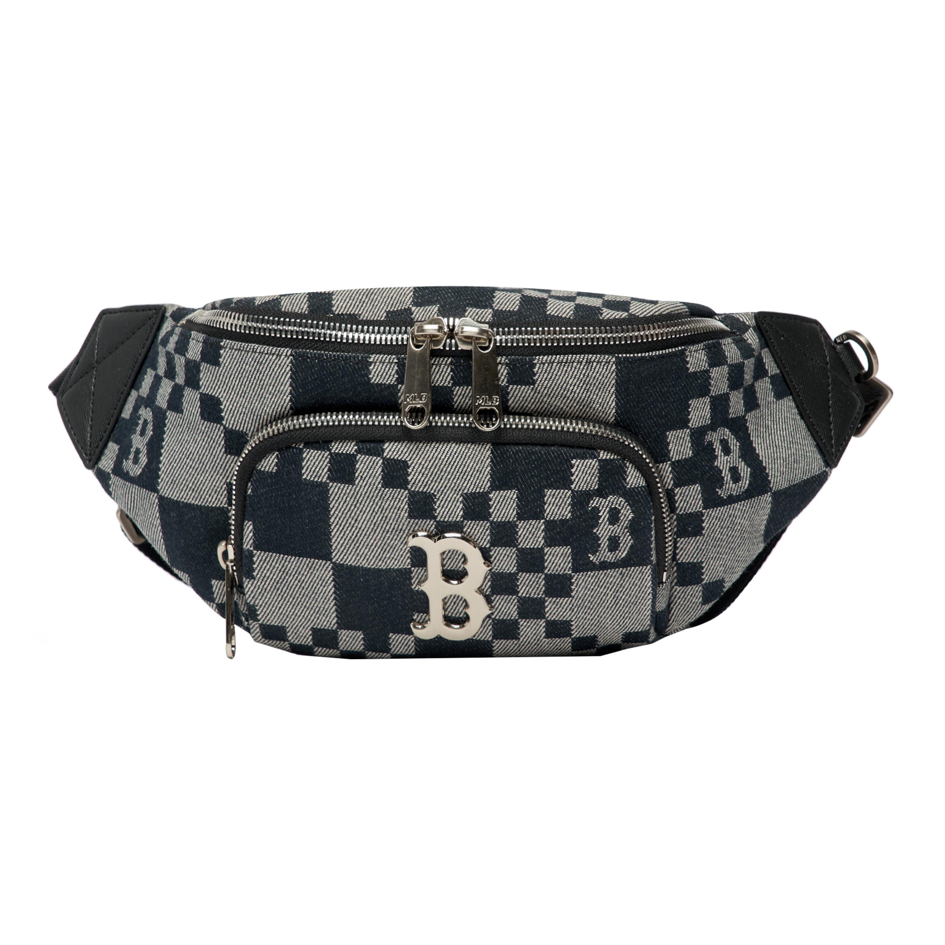 

New MLB Polyester Combo Bag Fanny Pack Regular Unisex Black 3AHSM082N-43BKS 34.0*7.1*15.0CM