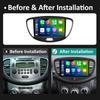 For Hyundai I10 2007 2008 2009 2010 - 2013 Android 14 Wireless Carplay GPS Navigation QLED IPS Screen Bluetooth WIFI Accessories
