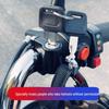 Universal Electric Vehicle Helmet Lock with Key Hook for Motorcycle Safety