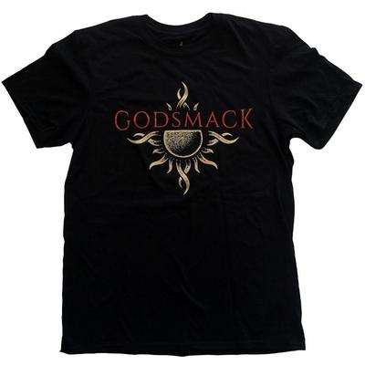 Godsmack Unisex Adult Sun Cotton Logo T-Shirt