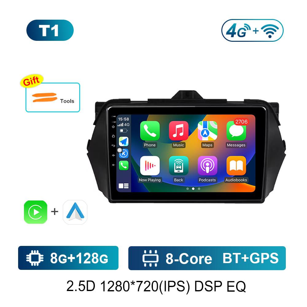 For Suzuki Alivio Ciaz 2014 - 2019 HD Touch Screen GPS Navigation Android Car Radio Multimedia Video Player 4G WiFi Bluetooth