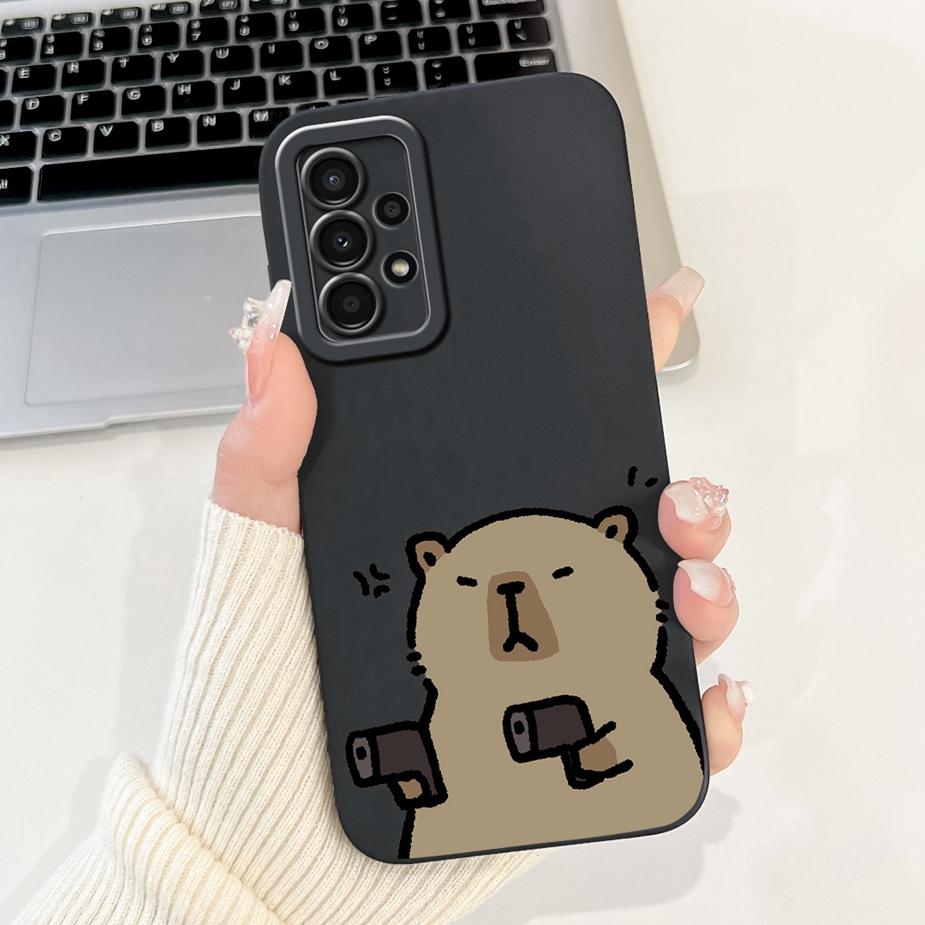 For Samsung Galaxy A32 4G Case SM-A325F Cute Panda Cartoon Cover Soft TPU Phone Case For Samsung A32 A 32 5G A326B Fundas Bumper