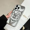 Premium Frosted Galvanisiert Joker Hohl Handyhülle für iPhone 17 Pro Max