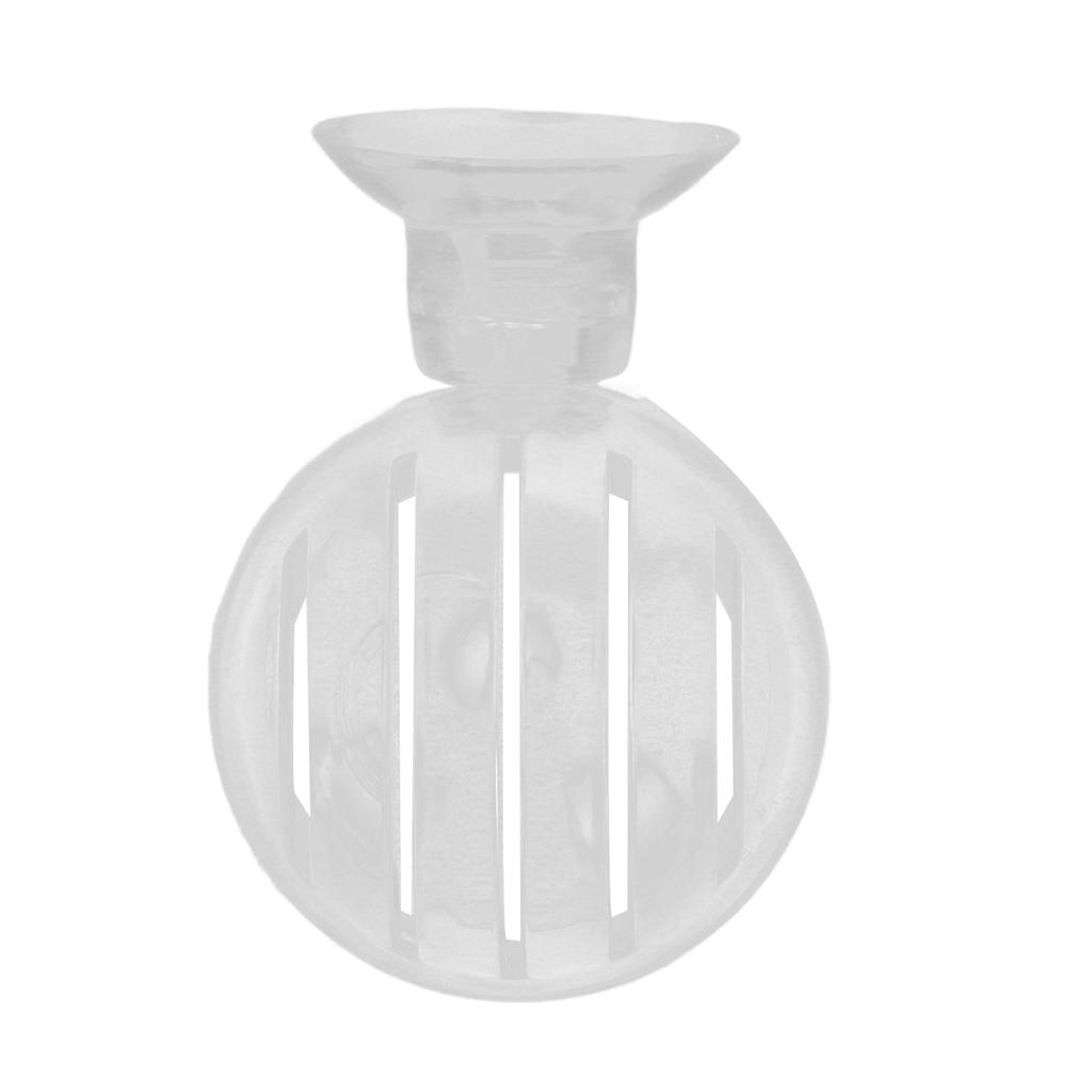 Aquarium Red Worm Feeder Transparent Small Cone Fish Feeding Cup for Brine Shrimp Blood Worm