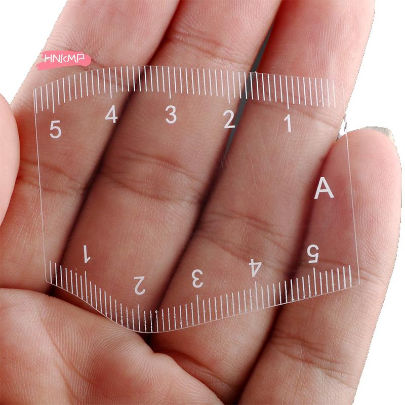 Beginner-Friendly Eyebrow Tattoo Makeup Tools with Quick Design Auxiliary Ruler Positioning Guide Tattoo Accessories
