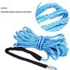 6mm X 15m Synthetic Winch Rope, 4T Tow Strap for ATV/UTV Off-road Accessories