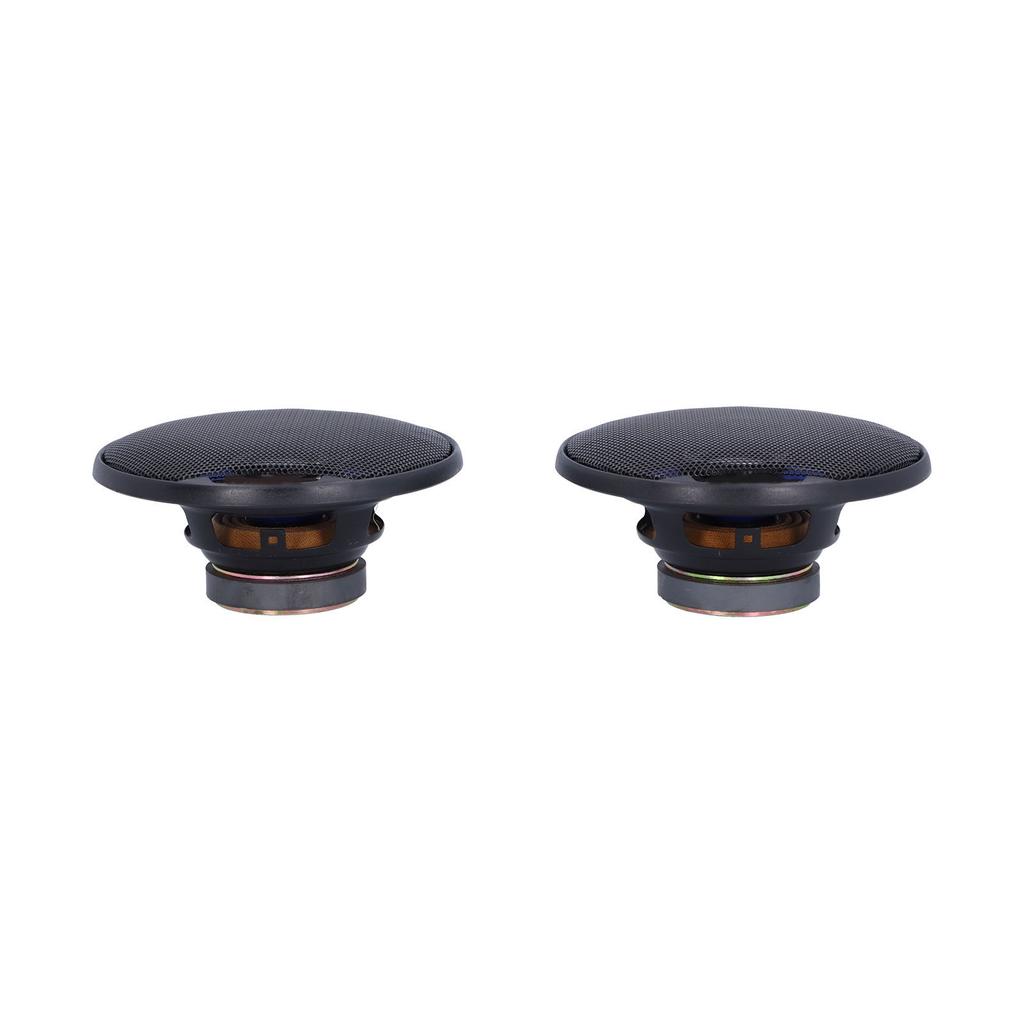 Pair Car Coaxial Speaker Metal Stereo Music Full Frequency Sensitive Universal