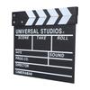 Wooden Director Scene Clapperboard TV Movie Clapper Board Film Cut Prop