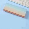 Portable Simple Glasses Box Rainbow Spectacle Case PU Leather Sunglasses Storage Box