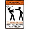 Metal Sign No Stupid People Tin Wall Decor Retro Home Bar Garage Man Cave