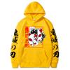 Fashion Sweatshirts Long Sleeves Loose Streetwear Hoodie Tops Anime Demon Slayer Hoodie Men's Print Pullovers Printed Harajuku