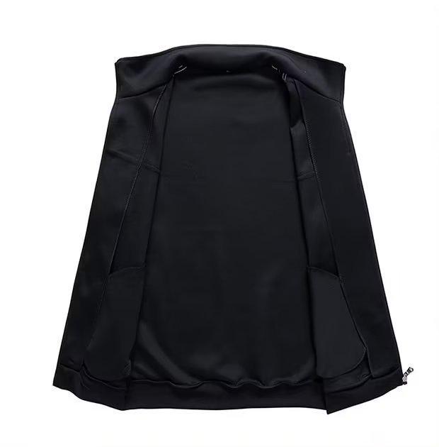 Men's Spring and Autumn Stand-Up Collar Casual Jackets, All-Match Outerwear, and Baseball Jackets