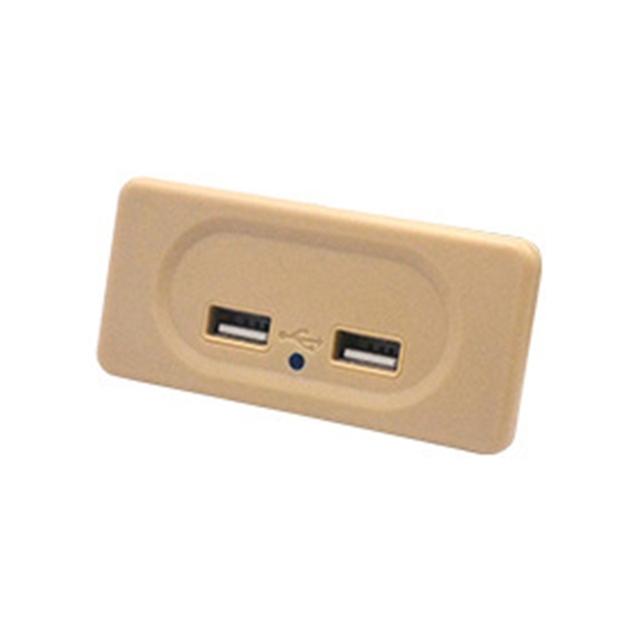 Dual Usb Charger Socket 4.8A 3.1A 12v For Motorcycle Auto Truck Atv Boat Car Rv Bus 2.1A 2.4A Power Adapter Outlet