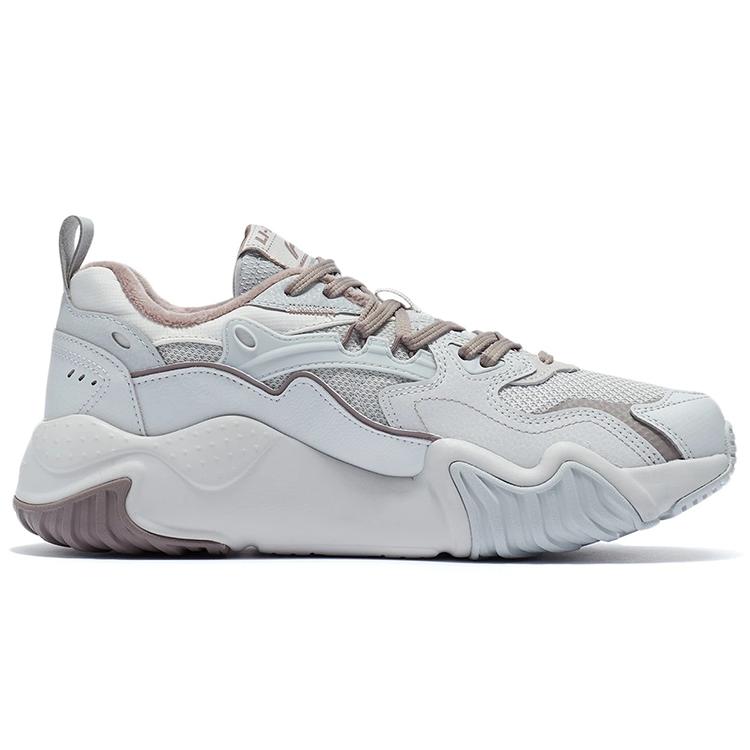 New LiNing Cat Paw Lite Low Top Running Shoes Men's Antarctic Gray Color AGCR229-2