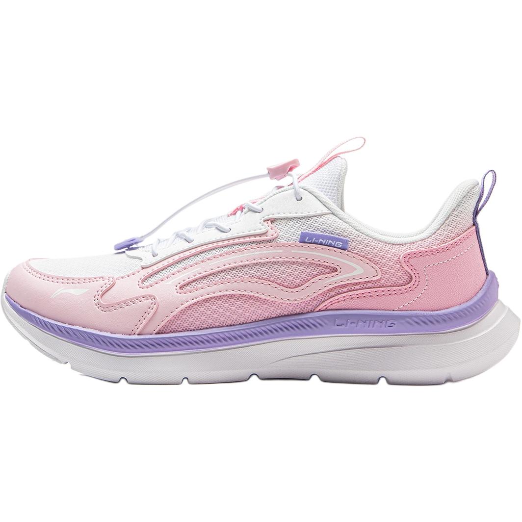 

Li Ning Беговая серия Удобные Универсальные Амортизирующие Отскок Низкие Детские Беговые Кроссовки Детские Беговые Кроссовки Светло-розовый Фиолетовый YKFV204-2 32