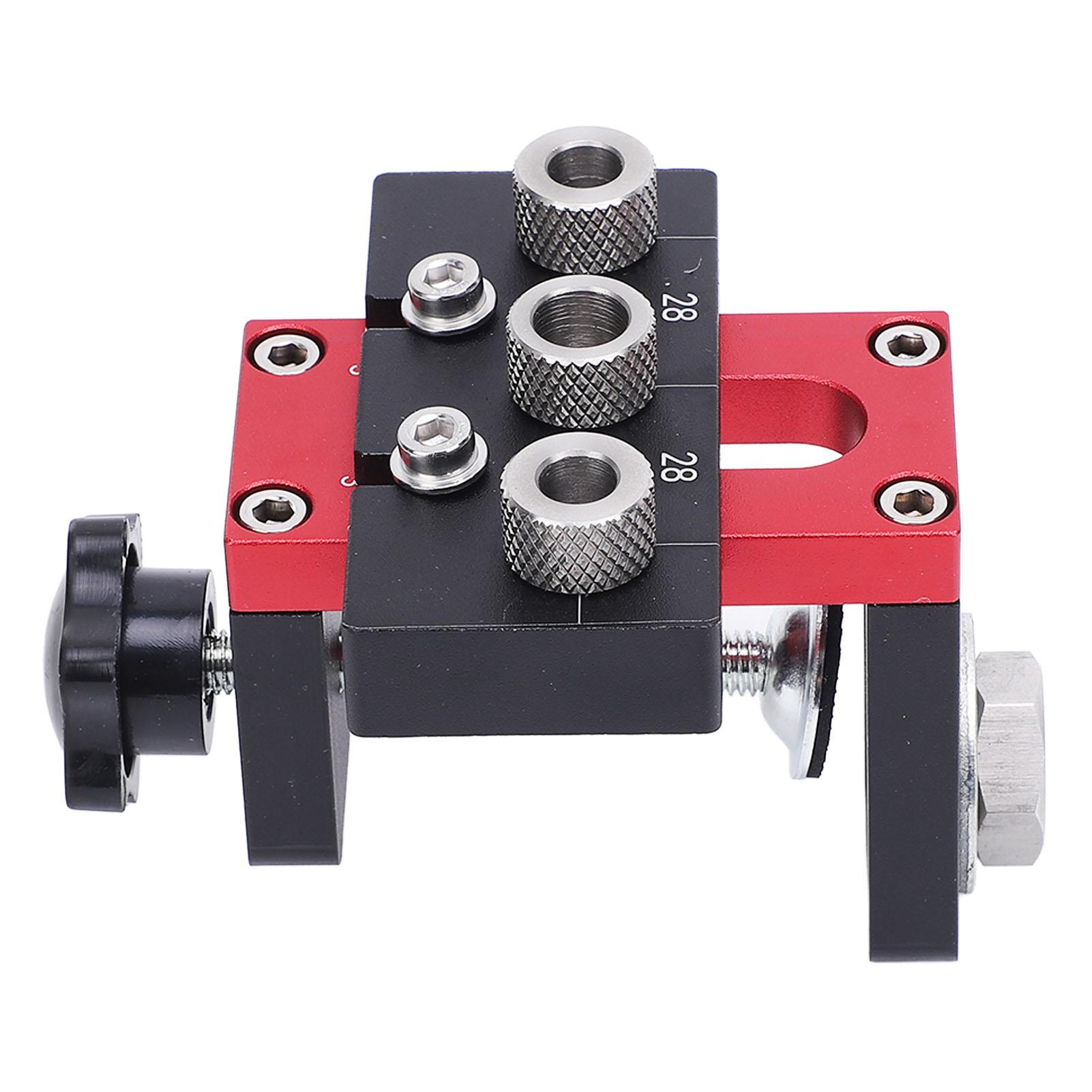 

Набор кондукторов для косых отверстий 3 в 1 Алюминиевый сплав 8 мм 10 мм 15 мм Направляющая для дюбелей Деревообрабатывающий пуансон